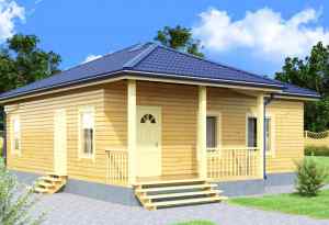 проект деревянного дома 